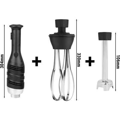 GGM Gastro Handmixer - Mengstaaf 160mm & Klopper - Hygiënisch, CE Markering GGM Gastro Handmixer - Mengstaaf 160mm & Klopper - Hygiënisch, CE Markering