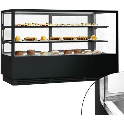 GGM Gastro - Vitrine pâtisserie 2000mm - Black - Display cabinet GGM Gastro - Vitrine pâtisserie 2000mm - Black - Display cabinet