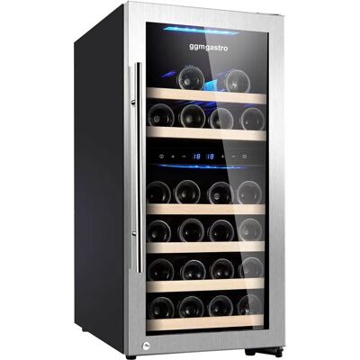 GGM GASTRO - Wijnkoeler - 2 zones - 89 liter - Professioneel gebruik GGM GASTRO - Wijnkoeler - 2 zones - 89 liter - Professioneel gebruik