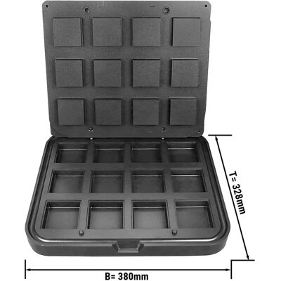 GGM Gastro - Tartelette platen - Vierkant - 72x72mm GGM Gastro - Tartelette platen - Vierkant - 72x72mm