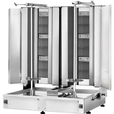 GGM Gastro - Gyros/Döner Grill - 3+3 branders - max. 80 kg GGM Gastro - Gyros/Döner Grill - 3+3 branders - max. 80 kg