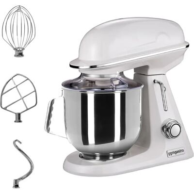 GGM Gastro - Planetairse Mixer - 7L - Wit - Bakkerijapparatuur GGM Gastro - Planetairse Mixer - 7L - Wit - Bakkerijapparatuur
