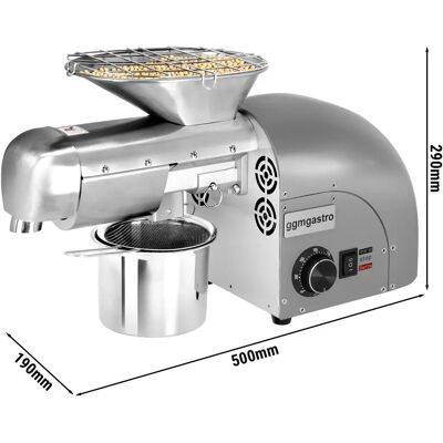 GGM Gastro - Gastro - Grijs - 1.8 kW - Olijfoliepers GGM Gastro - Gastro - Grijs - 1.8 kW - Olijfoliepers