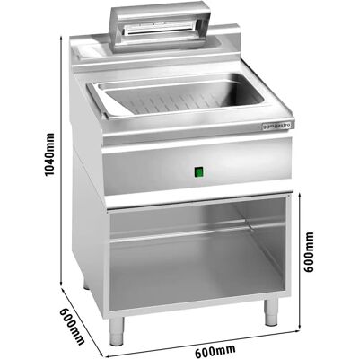 GGM Gastro - Friteswarmer - 1 kW - GN 1/1 - 600mm GGM Gastro - Friteswarmer - 1 kW - GN 1/1 - 600mm