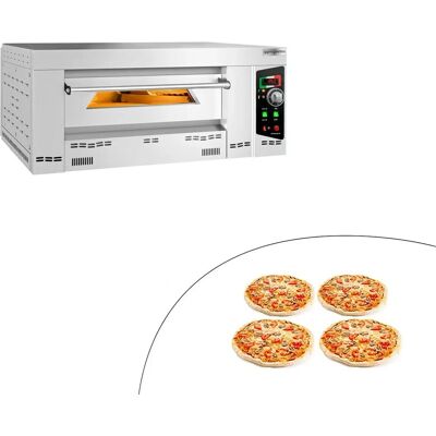 GGM GASTRO Gas pizzaoven 4x 34 cm GGM GASTRO Gas pizzaoven 4x 34 cm