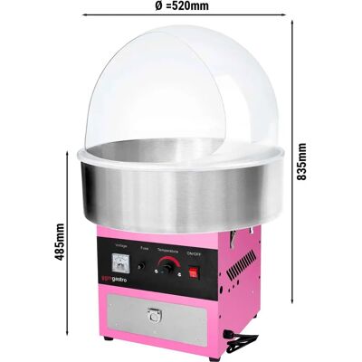 GGM Gastro - Suikerspinmachine - Roze - Cotton candy machine GGM Gastro - Suikerspinmachine - Roze - Cotton candy machine