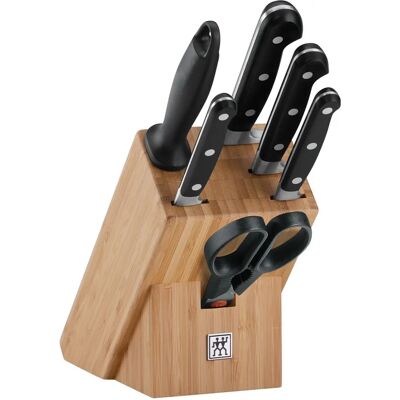 ZWILLING PROFESSIONAL S Messenset - 7 stuks - Naturel Bruin ZWILLING PROFESSIONAL S Messenset - 7 stuks - Naturel Bruin