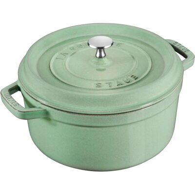 STAUB - LA COCOTTE - Salie groen - Ø 260mm - Dutch oven STAUB - LA COCOTTE - Salie groen - Ø 260mm - Dutch oven