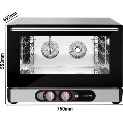 GGM Gastro Heteluchtoven KOMPAKT - Handmatig - 4x GN 1/1 GGM Gastro Heteluchtoven KOMPAKT - Handmatig - 4x GN 1/1