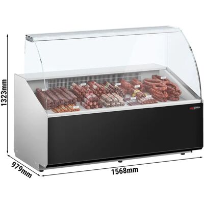 GGM Gastro - Comptoir réfrigéré 1600mm 460W - Zwart frontpaneel - 324 L GGM Gastro - Comptoir réfrigéré 1600mm 460W - Zwart frontpaneel - 324 L