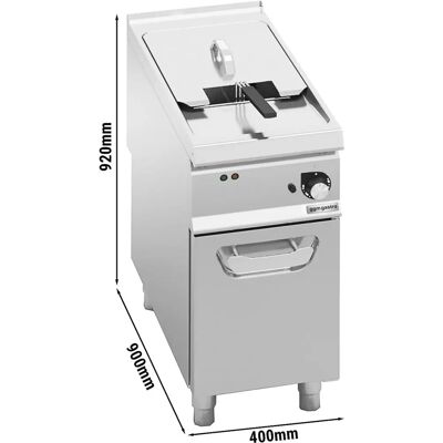 GGM Gastro - 22L-22kW - Elektrische friteuse GGM Gastro - 22L-22kW - Elektrische friteuse