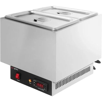 GGM Gastro - SCSGJ14 - 2 GN 1/4 - 250 W - Chocolade-smelter GGM Gastro - SCSGJ14 - 2 GN 1/4 - 250 W - Chocolade-smelter