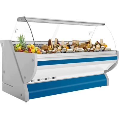 GGM Gastro - Compacte koelvitrine - 2500 mm - Blauw GGM Gastro - Compacte koelvitrine - 2500 mm - Blauw