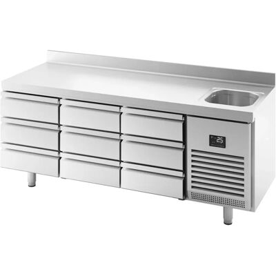 GGM Gastro - 1960x600mm - Refrigerated table GGM Gastro - 1960x600mm - Refrigerated table