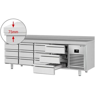 GGM Gastro - Premium PLUS 2452x700 - 12 lades GGM Gastro - Premium PLUS 2452x700 - 12 lades