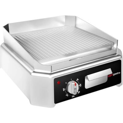 GGM Gastro - Plaque de grill électrique 2,5 kW rainurée - Stainless steel - Ridged surface - electric grill plate GGM Gastro - Plaque de grill électrique 2,5 kW rainurée - Stainless steel - Ridged surface - electric grill plate