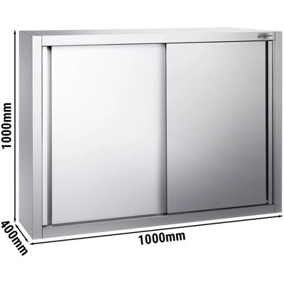GGM Gastro - PREMIUM - 1000x400mm - Schuifdeuren - Wandkast GGM Gastro - PREMIUM - 1000x400mm - Schuifdeuren - Wandkast
