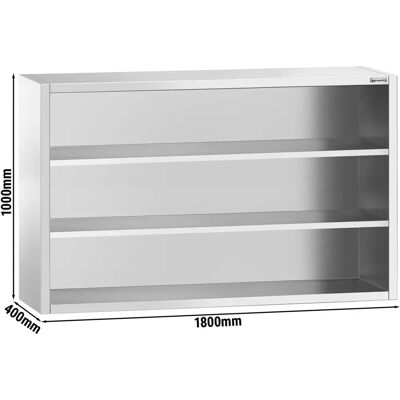 GGM Gastro - INOX PREMIUM 1800x400x1000 - Wandkast GGM Gastro - INOX PREMIUM 1800x400x1000 - Wandkast