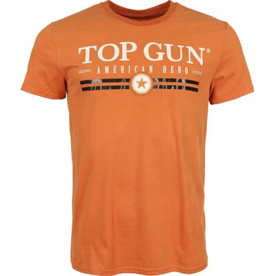 Top Gun T-Shirt TG20201130 Oranje 3XL - T-Shirt Top Gun T-Shirt TG20201130 Oranje 3XL - T-Shirt