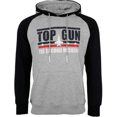 TOP GUN TG20212022 Kapuzenpullover - Grau Mélange - Herren TOP GUN TG20212022 Kapuzenpullover - Grau Mélange - Herren