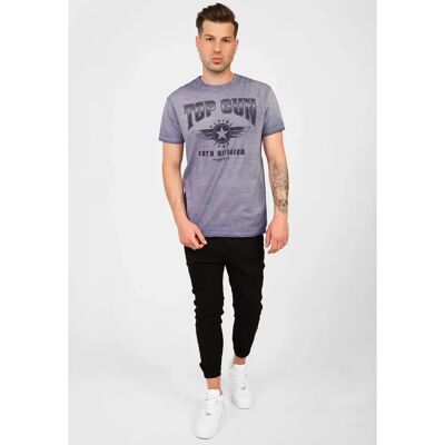 TOP GUN TG20212105 Navy T-Shirt - Herren TOP GUN TG20212105 Navy T-Shirt - Herren