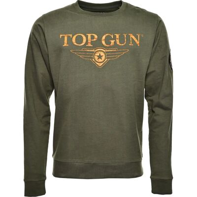 TOP GUN Sweater TG20213005 Herren Gr. 48 - Sweatshirts TOP GUN Sweater TG20213005 Herren Gr. 48 - Sweatshirts