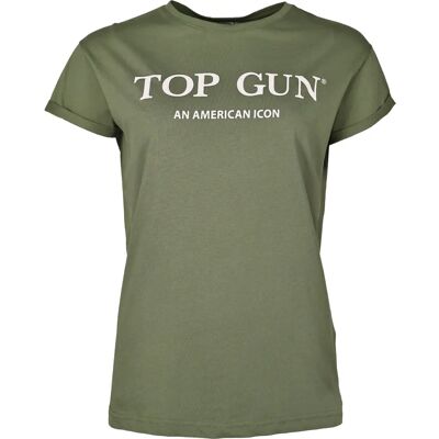 Top Gun XL Olijf T-Shirt - T-Shirt Top Gun XL Olijf T-Shirt - T-Shirt