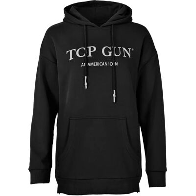 TOP GUN TG20214003 Hoodie - Zwart - Casual Kleding TOP GUN TG20214003 Hoodie - Zwart - Casual Kleding