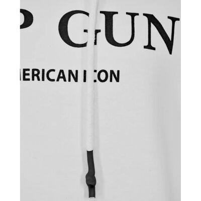 TOP GUN Hoodie - Wit - Pullover TOP GUN Hoodie - Wit - Pullover
