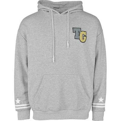 Top Gun TG22004 Kapuzenpullover - L, grau melange - Hoodie Top Gun TG22004 Kapuzenpullover - L, grau melange - Hoodie