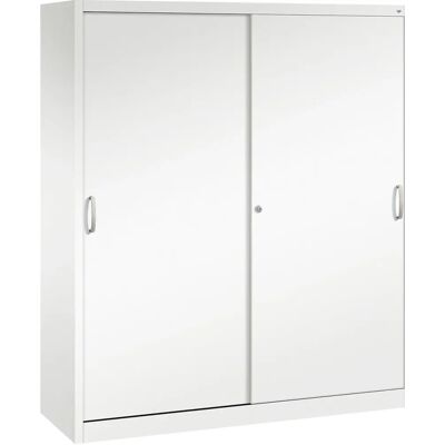 C+P ACURADO Stahlschrank mit Schiebetüren - 8 Regale - 1950x1600x500mm C+P ACURADO Stahlschrank mit Schiebetüren - 8 Regale - 1950x1600x500mm