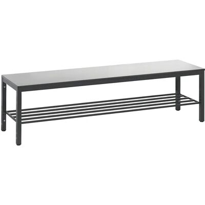 C+P BASIC PLUS Umkleidebank - HPL, Schuhablage, 1500 mm C+P BASIC PLUS Umkleidebank - HPL, Schuhablage, 1500 mm