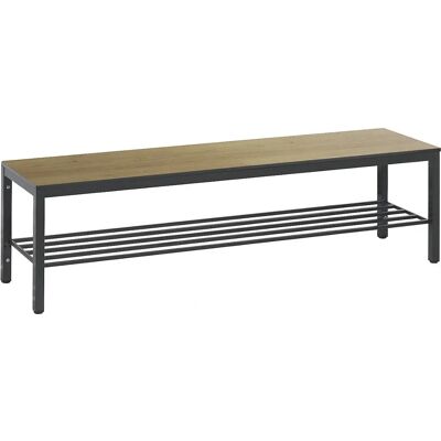 C+P Basic Plus Umkleidebank - Eichen-Optik C+P Basic Plus Umkleidebank - Eichen-Optik