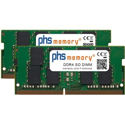 PHS-memory SP269817 32GB 2x16GB DDR4 RAM Kit für QNAP TS-873-8G PHS-memory SP269817 32GB 2x16GB DDR4 RAM Kit für QNAP TS-873-8G