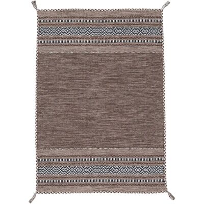 CARPETFINE Kelim Azizi Braun - Teppich CARPETFINE Kelim Azizi Braun - Teppich