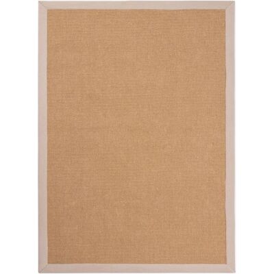 Carpetfine Sisalteppich - 160x230 cm - Natur, Rutschfest, Handgewebt - Teppich Carpetfine Sisalteppich - 160x230 cm - Natur, Rutschfest, Handgewebt - Teppich