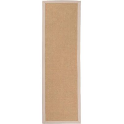 CARPETFINE Sisal Beigeteppich - Rechteckig, 75x300cm, 5mm - Teppich CARPETFINE Sisal Beigeteppich - Rechteckig, 75x300cm, 5mm - Teppich