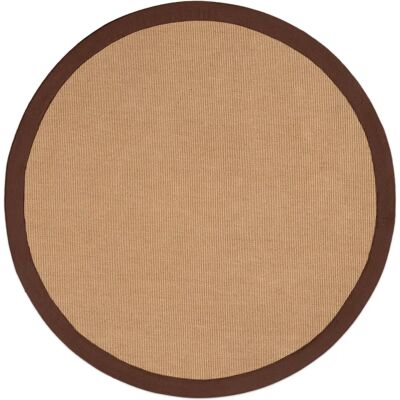 CARPETFINE Sisal Rundteppich - Natürlicher, Handgewebt, 160cm CARPETFINE Sisal Rundteppich - Natürlicher, Handgewebt, 160cm