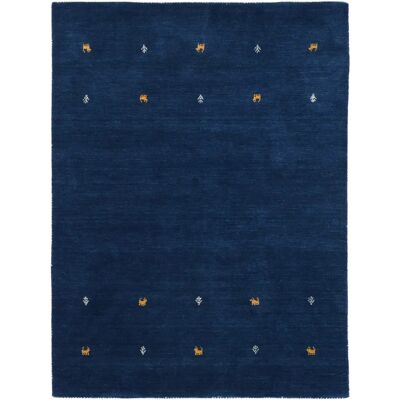 CARPETFINE Gabbeh Uni Blau - Teppich CARPETFINE Gabbeh Uni Blau - Teppich