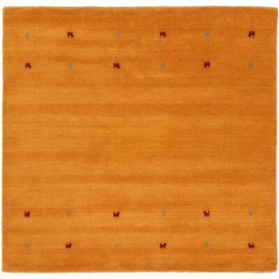 CarpetFine Gabbeh-Uni Gelb 150x150cm - Teppich CarpetFine Gabbeh-Uni Gelb 150x150cm - Teppich