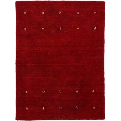 CARPETFINE Gabbeh Uni Wollteppich - Handgewebt, 240x340cm CARPETFINE Gabbeh Uni Wollteppich - Handgewebt, 240x340cm
