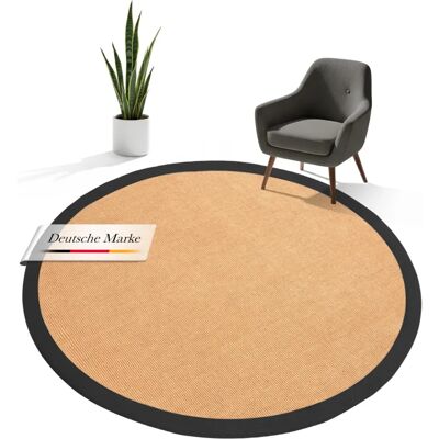 Carpetfine Sisalteppich Rund - Natürlicher Look, Strapazierfähig, 200cm Carpetfine Sisalteppich Rund - Natürlicher Look, Strapazierfähig, 200cm