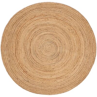 Carpetfine Nele Juteteppich - 250cm runder Teppich Beige Carpetfine Nele Juteteppich - 250cm runder Teppich Beige