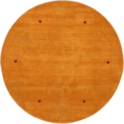 CARPETFINE Gabbeh Wollteppich - Runde 120cm Orientisch Handgewebt CARPETFINE Gabbeh Wollteppich - Runde 120cm Orientisch Handgewebt