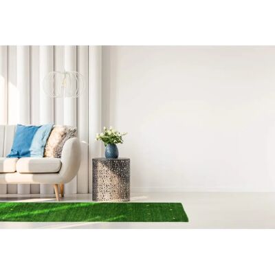 CARPETFINE Gabbeh Uni Green Handwoven Rug - Rug CARPETFINE Gabbeh Uni Green Handwoven Rug - Rug