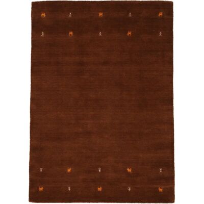 CARPETFINE - Gabbeh Uni - Braun - 60x90 cm - Teppich CARPETFINE - Gabbeh Uni - Braun - 60x90 cm - Teppich