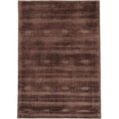 CARPETFINE Ava Viskoseteppich - Dunkelbraun - 200x290cm - Seidenoptik CARPETFINE Ava Viskoseteppich - Dunkelbraun - 200x290cm - Seidenoptik