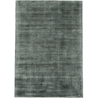 CARPETFINE Ava Viskoseteppich - dunkelgrün, 80cm x 150cm, Seidenoptik - Teppich CARPETFINE Ava Viskoseteppich - dunkelgrün, 80cm x 150cm, Seidenoptik - Teppich