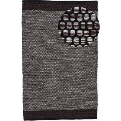 CARPETFINE Kelim Mia Braun Wendeteppich 140x200cm - Teppich CARPETFINE Kelim Mia Braun Wendeteppich 140x200cm - Teppich