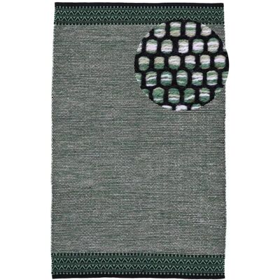 CARPETFINE Kelim Mia Grüner Teppich - 200x250cm, 6mm - Teppich CARPETFINE Kelim Mia Grüner Teppich - 200x250cm, 6mm - Teppich